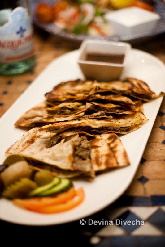 Lamb arayes Khaymat Al Bahar