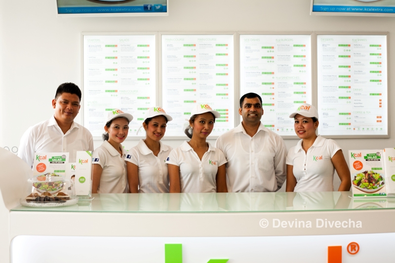 The friendly kCal team at the TECOM branch