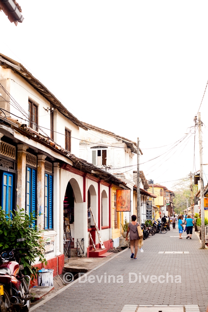 Inside Galle Fort