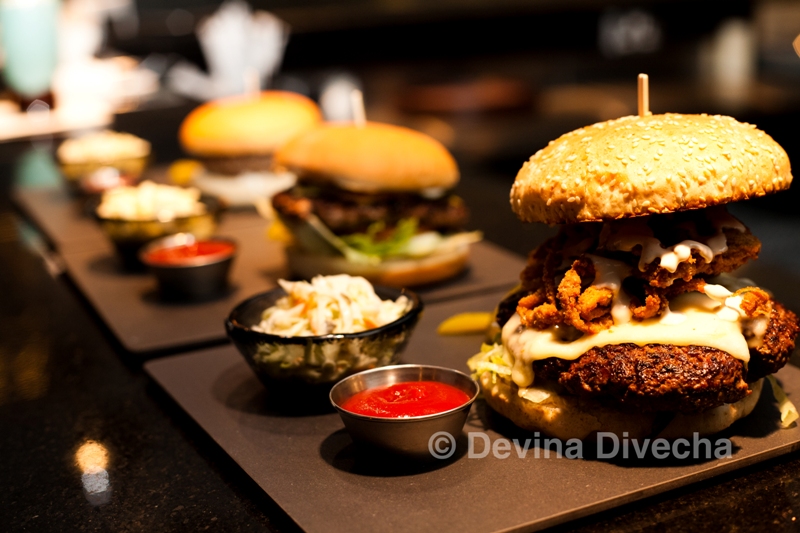 Burger360 burger line-up